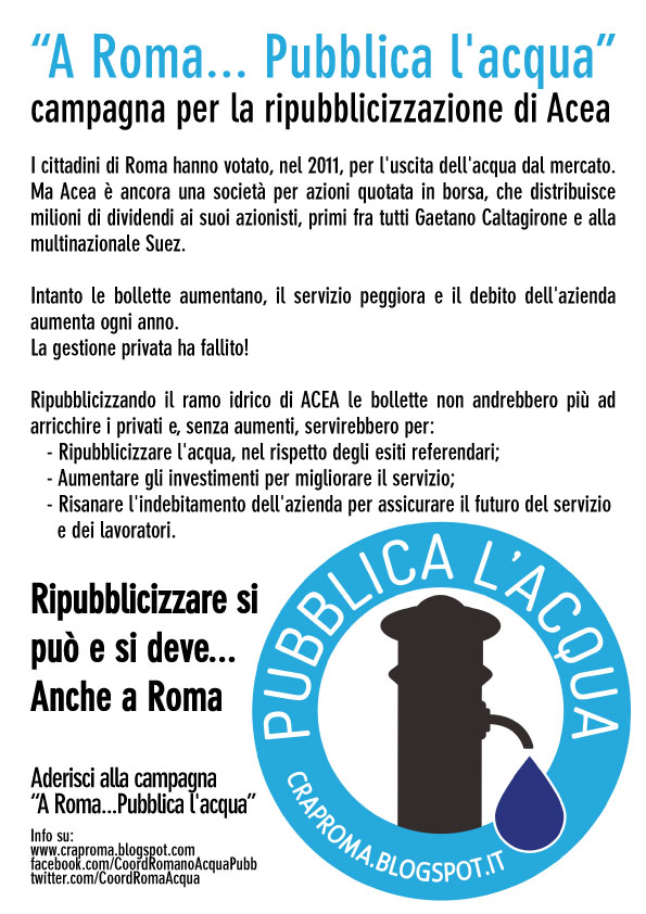 12-13 GIUGNO 2013-"FUORI I PRIVATI DALL'ACQUA, VERSO LA RIPUBBLICAZIONE" con Stefano Rodotà